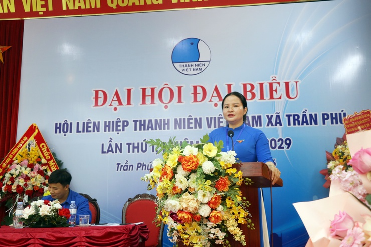 Đại hội đại biểu Hội Liên hiệp Thanh niên Việt Nam xã Trần Phú lần thứ I, nhiệm kỳ 2026–2029- Ảnh 8.