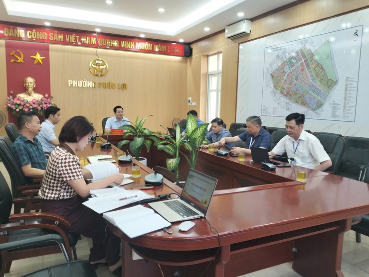 Thường trực HĐND phường Phúc Lợi khoá II nhiệm kỳ 2026 - 2031 họp phiên thứ hai- Ảnh 1.