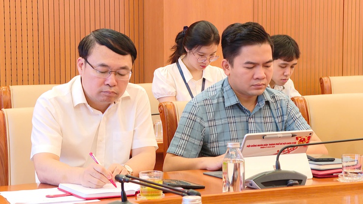 Thanh Trì đẩy mạnh chuyển đổi số, tập huấn Hệ thống HanoiWork cho cán bộ, công chức- Ảnh 1.