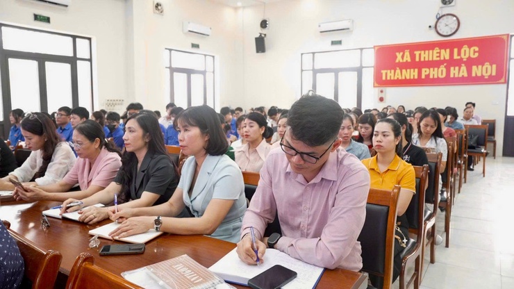 Thiên Lộc phát động Cuộc thi chính luận bảo vệ nền tảng tư tưởng của Đảng lần thứ Sáu và triển khai Hội thi Báo cáo viên, tuyên truyền viên giỏi năm 2026- Ảnh 12.