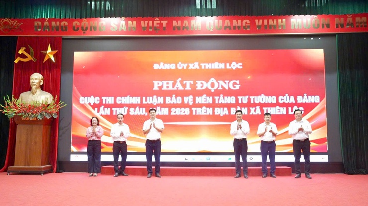 Thiên Lộc phát động Cuộc thi chính luận bảo vệ nền tảng tư tưởng của Đảng lần thứ Sáu và triển khai Hội thi Báo cáo viên, tuyên truyền viên giỏi năm 2026- Ảnh 16.