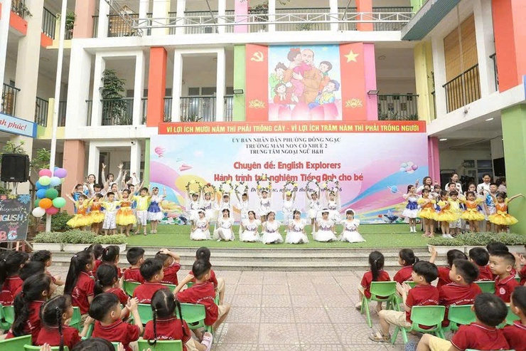 Trường Mầm non Cổ Nhuế 2 tổ chức Chuyên đề cấp Phường “English Explorers - Hành trình trải nghiệm tiếng Anh cho bé”
- Ảnh 6.