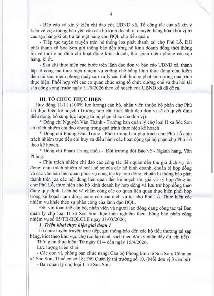 TĂNG CƯỜNG TUYÊN TRUYỀN KÝ HỢP ĐỒNG, THU GIÁ DỊCH VỤ TẠI CHỢ PHÙ LỖ- Ảnh 4.
