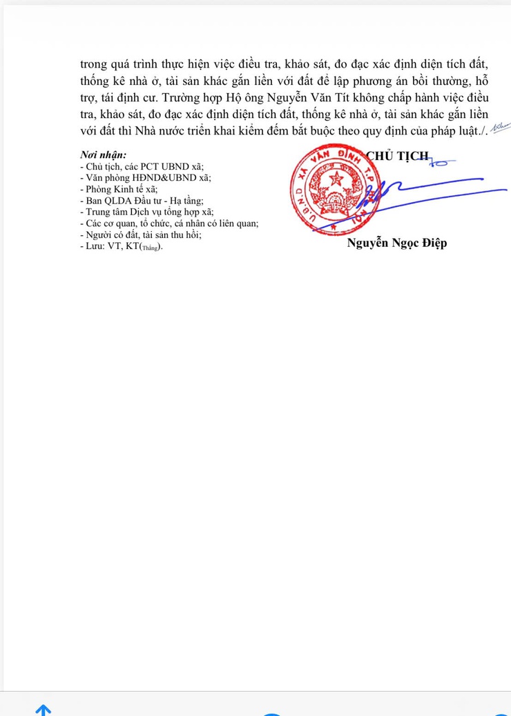 Thông báo thu hồi đất để thực hiện dự án: Xây dựng HTKT khu 1 - Trung tâm thương mại dịch vụ đất ở mới thị trấn Vân Đình, huyện Ứng Hoà, thành phố Hà Nội- Ảnh 4.