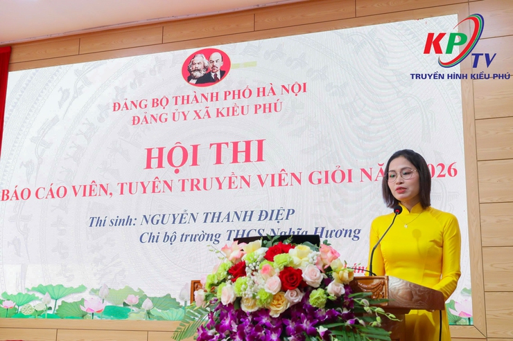 Kiều Phú khai mạc vòng sơ khảo Cuộc thi Báo cáo viên, tuyên truyền viên giỏi năm 2026- Ảnh 10.