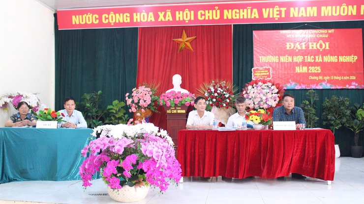 Hợp tác xã Nông nghiệp Phụng Châu tổ chức Đại hội thường niên năm 2025- Ảnh 8.