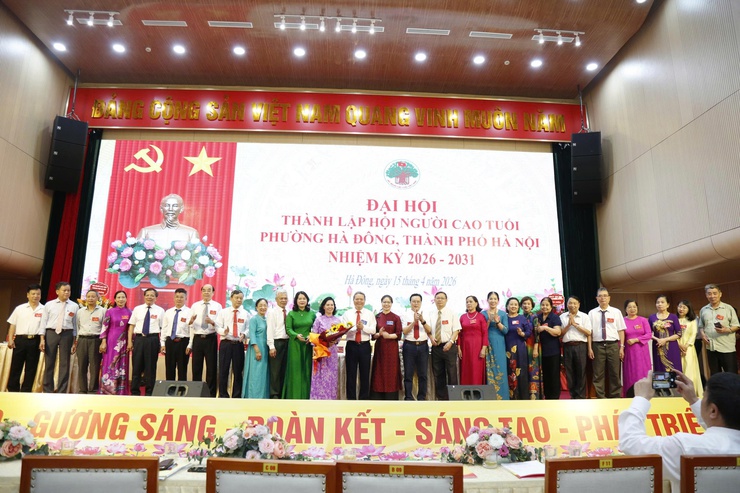 Đại hội thành lập Hội Người cao tuổi phường Hà Đông lần thứ nhất nhiệm kỳ 2026-2031- Ảnh 6.