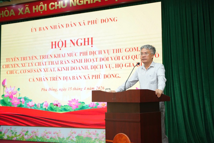 Xã Phù Đổng tuyên truyền về phí dịch vụ thu gom, xử lý rác thải trên địa bàn- Ảnh 3.