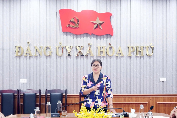 Xã Hòa Phú: Tổ chức Hội nghị giao ban Ban Chỉ đạo 57  Đảng ủy xã quý I, phương hướng nhiệm vụ quý II/2026- Ảnh 7.