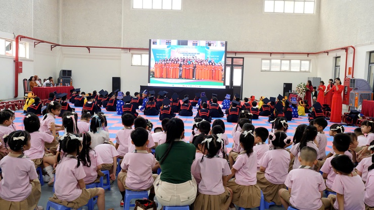 TRƯỜNG TIỂU HỌC THƯ LÂM TỔ CHỨC CHƯƠNG TRÌNH CHÀO MỪNG CÁC BÉ LỚP MẪU GIÁO LỚN TRƯỜNG MẦM NON LÂM TIÊN ĐẾN THAM QUAN, TRẢI NGHIỆM- Ảnh 19.