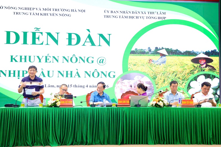 TRUNG TÂM KHUYẾN NÔNG HÀ NỘI PHỐI HỢP VỚI UBND XÃ THƯ LÂM TỔ CHỨC DIỄN ĐÀN KHUYẾN NÔNG @ “NHỊP CẦU NHÀ NÔNG” NĂM 2026- Ảnh 11.