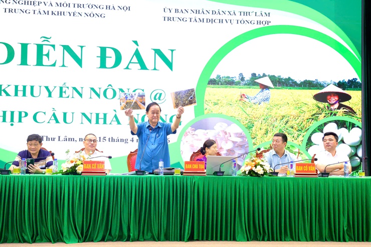 TRUNG TÂM KHUYẾN NÔNG HÀ NỘI PHỐI HỢP VỚI UBND XÃ THƯ LÂM TỔ CHỨC DIỄN ĐÀN KHUYẾN NÔNG @ “NHỊP CẦU NHÀ NÔNG” NĂM 2026- Ảnh 12.