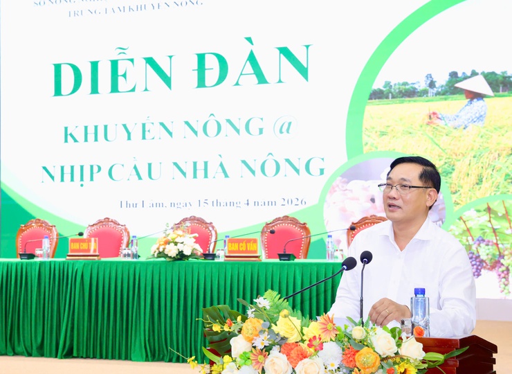 TRUNG TÂM KHUYẾN NÔNG HÀ NỘI PHỐI HỢP VỚI UBND XÃ THƯ LÂM TỔ CHỨC DIỄN ĐÀN KHUYẾN NÔNG @ “NHỊP CẦU NHÀ NÔNG” NĂM 2026- Ảnh 5.