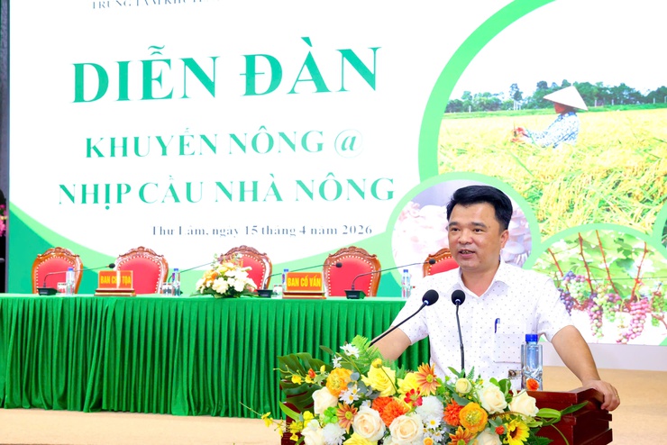 TRUNG TÂM KHUYẾN NÔNG HÀ NỘI PHỐI HỢP VỚI UBND XÃ THƯ LÂM TỔ CHỨC DIỄN ĐÀN KHUYẾN NÔNG @ “NHỊP CẦU NHÀ NÔNG” NĂM 2026- Ảnh 7.
