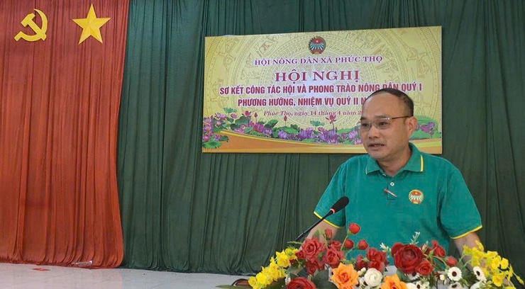  Hội Nông dân xã tổ sơ kết đánh giá công tác quý I- Ảnh 1.