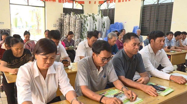  Hội Nông dân xã tổ sơ kết đánh giá công tác quý I- Ảnh 6.