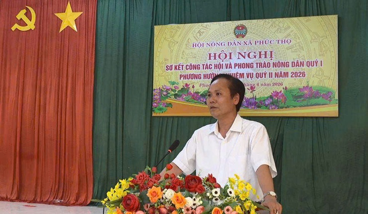 Hội Nông dân xã tổ sơ kết đánh giá công tác quý I- Ảnh 2.
