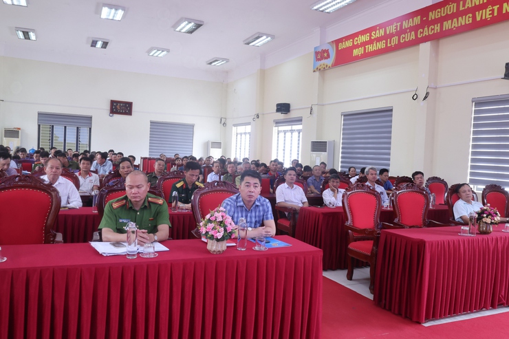 Xã Hòa Phú tổ chức hội nghị tập huấn phòng cháy, chữa cháy và cứu nạn, cứu hộ- Ảnh 1.