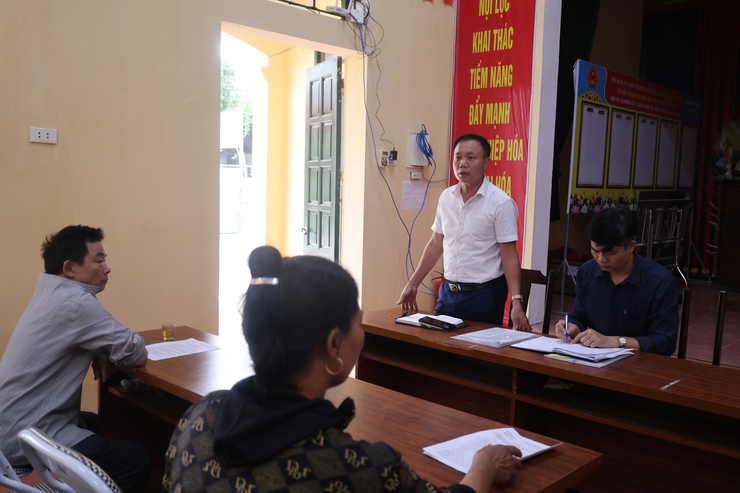 Hội nghị tuyên truyền, vận động phục vụ công tác giải phóng mặt bằng dự án “Cải tạo, nâng cấp tuyến đường liên xã Quảng Bị đi Thượng Vực”- Ảnh 3.