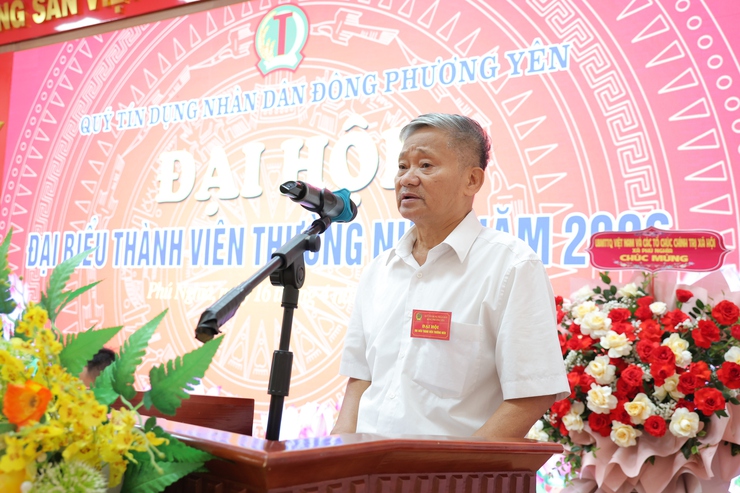 Quỹ tín dụng nhân dân Đông Phương Yên (xã Phú Nghĩa) tổ chức Đại hội đại biểu thành viên năm 2026- Ảnh 8.