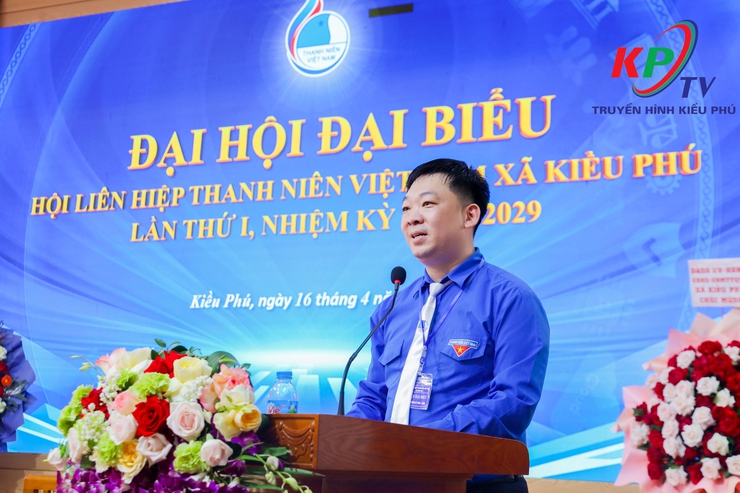 Kiều Phú tổ chức Đại hội đại biểu Hội Liên hiệp Thanh niên Việt Nam xã lần thứ I, nhiệm kỳ 2026–2029- Ảnh 6.