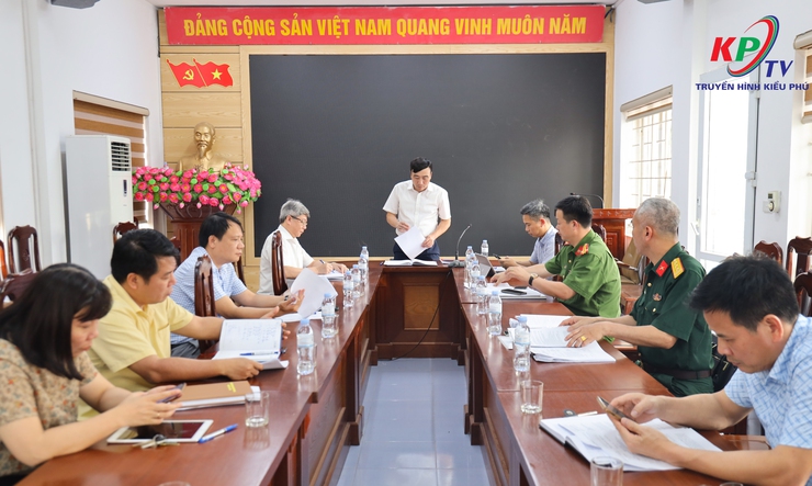 Thường trực Đảng uỷ xã Kiều Phú tổ chức Hội nghị triển khai nhiệm vụ chuẩn bị diễn tập khu vực phòng thủ năm 2026- Ảnh 1.