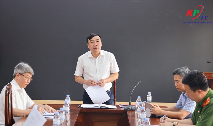 Thường trực Đảng uỷ xã Kiều Phú tổ chức Hội nghị triển khai nhiệm vụ chuẩn bị diễn tập khu vực phòng thủ năm 2026- Ảnh 7.