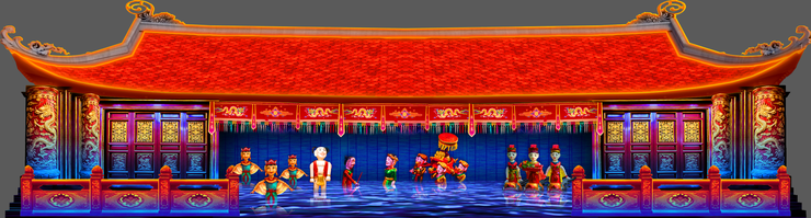 Lần đầu tiên trình diễn 3D Mapping tại Lễ hội Chùa Thầy: Công nghệ kể chuyện di sản bằng ánh sáng- Ảnh 3.