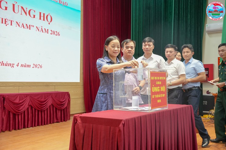 XÃ HƯNG ĐẠO PHÁT ĐỘNG ỦNG HỘ QUỸ “VÌ BIỂN, ĐẢO VIỆT NAM” NĂM 2026- Ảnh 8.