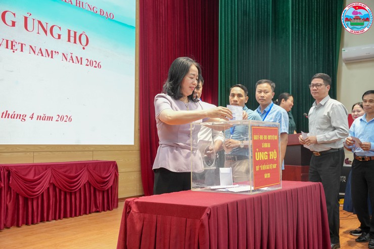 XÃ HƯNG ĐẠO PHÁT ĐỘNG ỦNG HỘ QUỸ “VÌ BIỂN, ĐẢO VIỆT NAM” NĂM 2026- Ảnh 9.