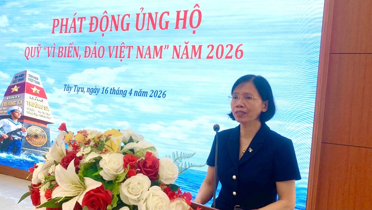 Ủy ban MTTQ Việt Nam phường Tây Tựu phát động ủng hộ Quỹ “Vì biển, đảo Việt Nam” năm 2026 - Ảnh 1.
