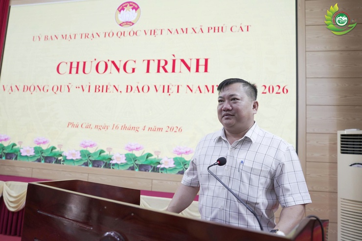 Phú Cát: Phát động ủng hộ Quỹ "Vì biển, đảo Việt Nam" năm 2026, lan tỏa tinh thần đoàn kết- Ảnh 2.