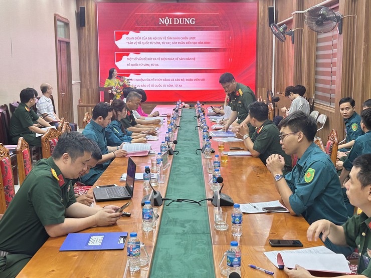 Hội thi Báo cáo viên giỏi năm 2026 Khối thi đua số 18 - Bộ tư lệnh Thủ đô Hà Nội.- Ảnh 6.