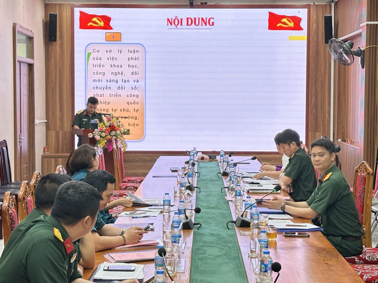 Hội thi Báo cáo viên giỏi năm 2026 Khối thi đua số 18 - Bộ tư lệnh Thủ đô Hà Nội.- Ảnh 5.