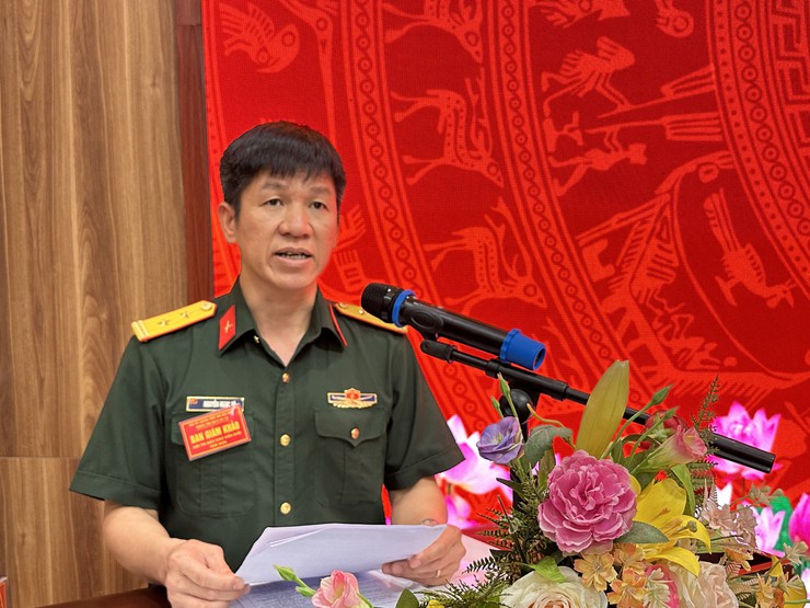 Hội thi Báo cáo viên giỏi năm 2026 Khối thi đua số 18 - Bộ tư lệnh Thủ đô Hà Nội.- Ảnh 8.