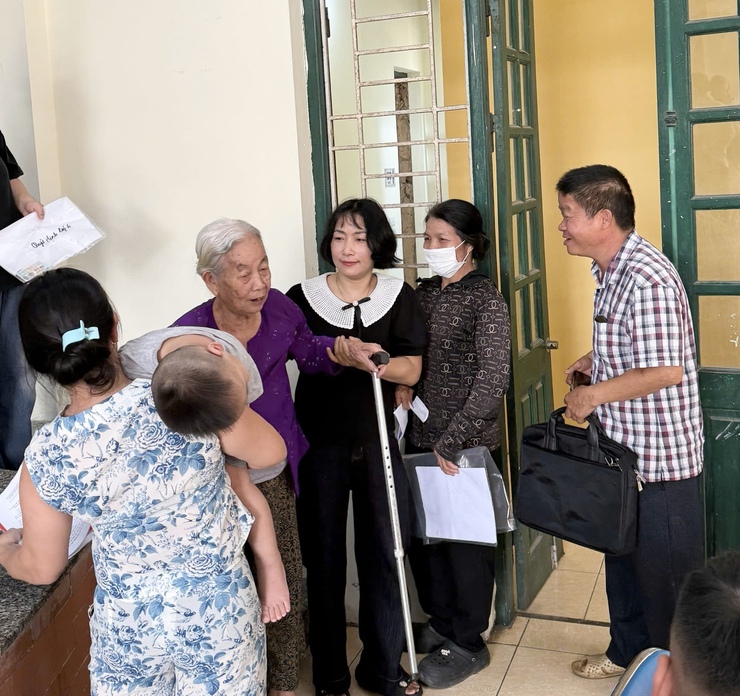 Xã Đại Thanh hỗ trợ chi trả bồi thường GPMB dự án Khu đô thị thể thao Olympic đối với chủ sử dụng đất là người cao tuổi, khó khăn trong việc đi lại- Ảnh 3.