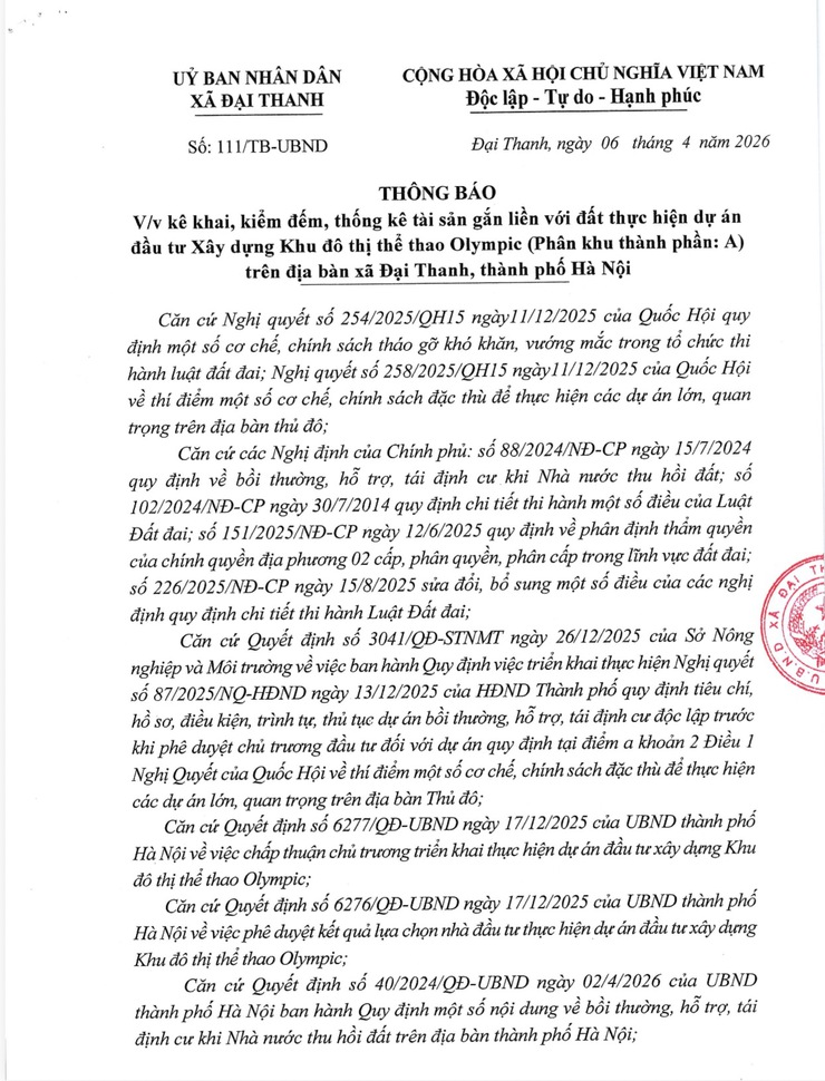 THÔNG BÁO- Ảnh 1.