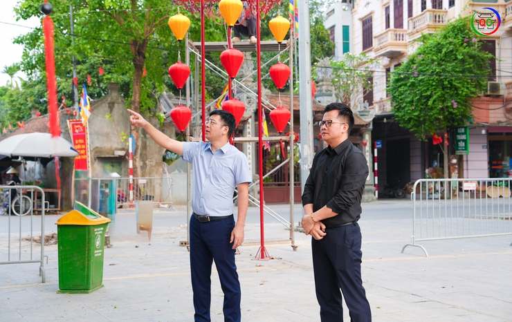 Phó Chủ tịch UBND xã Quốc Oai kiểm tra, đôn đốc công tác chuẩn bị Lễ hội Chùa Thầy năm 2026- Ảnh 3.