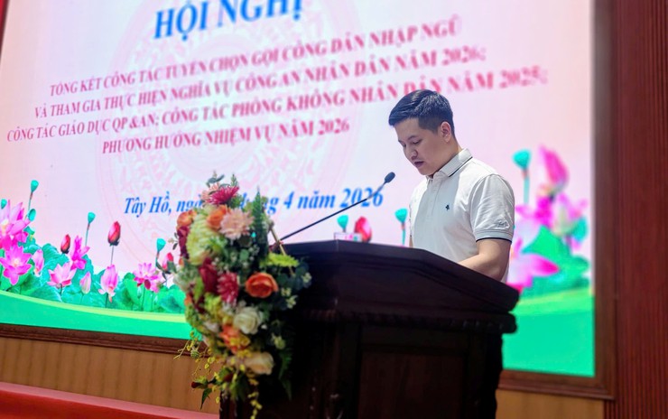 Phường Tây Hồ: Hoàn thành xuất sắc chỉ tiêu tuyển quân và giữ vững thế trận quốc phòng toàn dân năm 2026- Ảnh 3.