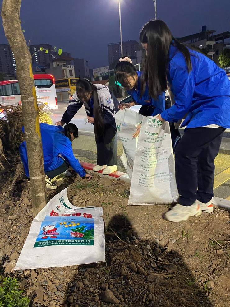 Phát huy vai trò đoàn viên thanh niên trong tham gia giữ gìn trật tự đô thị, vệ sinh môi trường tại các tuyến phố trên địa bàn phường- Ảnh 3.