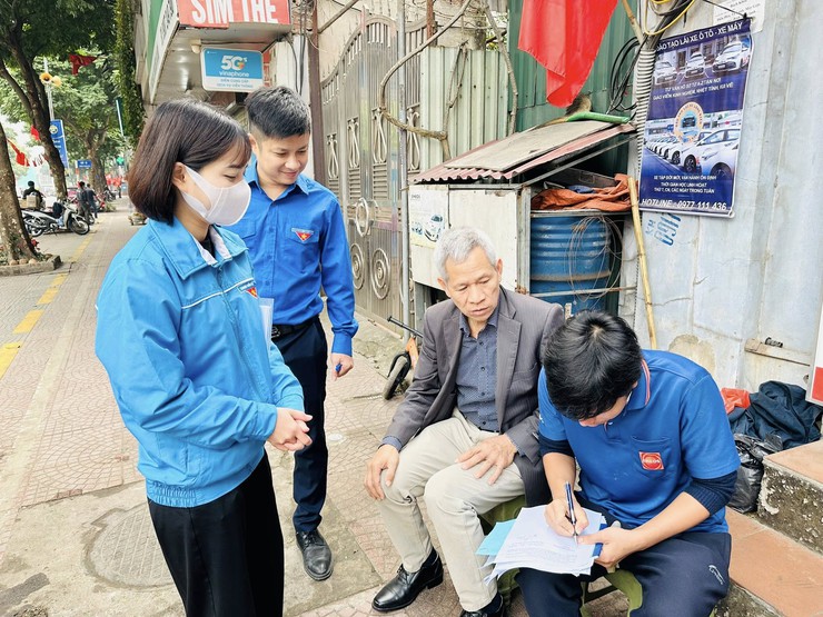 Phát huy vai trò đoàn viên thanh niên trong tham gia giữ gìn trật tự đô thị, vệ sinh môi trường tại các tuyến phố trên địa bàn phường- Ảnh 2.