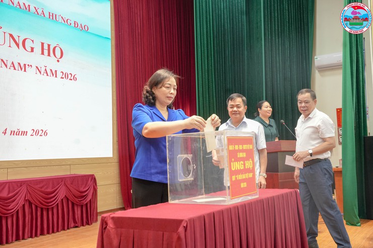 XÃ HƯNG ĐẠO PHÁT ĐỘNG ỦNG HỘ QUỸ “VÌ BIỂN, ĐẢO VIỆT NAM” NĂM 2026- Ảnh 4.