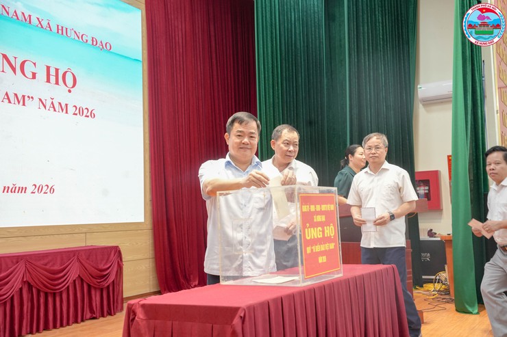 XÃ HƯNG ĐẠO PHÁT ĐỘNG ỦNG HỘ QUỸ “VÌ BIỂN, ĐẢO VIỆT NAM” NĂM 2026- Ảnh 5.