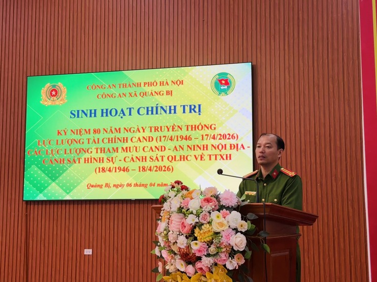 Công an xã  Quảng Bị sôi nổi hoạt động kỷ niệm ngày truyền thống các lực lượng Công an nhân dân- Ảnh 5.