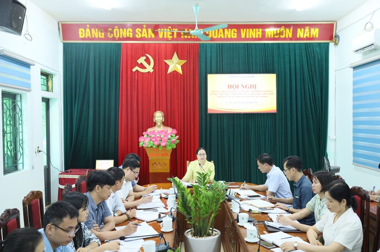 THƯỜNG TRỰC ĐẢNG ỦY XÃ CỔ ĐÔ LÀM VIỆC VỚI PHÒNG KINH TẾ VỀ KẾT QUẢ THỰC HIỆN NHIỆM VỤ QUÝ I, TRIỂN KHAI NHIỆM VỤ QUÝ II NĂM 2026- Ảnh 1.