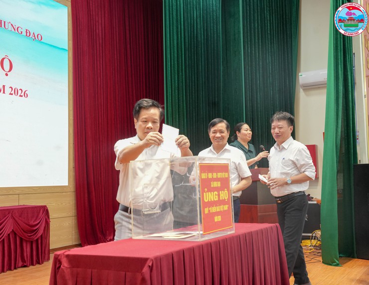 XÃ HƯNG ĐẠO PHÁT ĐỘNG ỦNG HỘ QUỸ “VÌ BIỂN, ĐẢO VIỆT NAM” NĂM 2026- Ảnh 6.