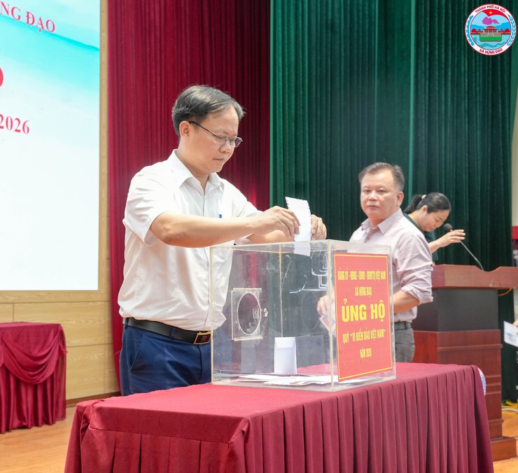 XÃ HƯNG ĐẠO PHÁT ĐỘNG ỦNG HỘ QUỸ “VÌ BIỂN, ĐẢO VIỆT NAM” NĂM 2026- Ảnh 7.