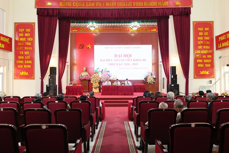 Hợp tác xã nông nghiệp Lam Điền tổ chức thành công Đại hội nhiệm kỳ 2026 - 2031- Ảnh 8.