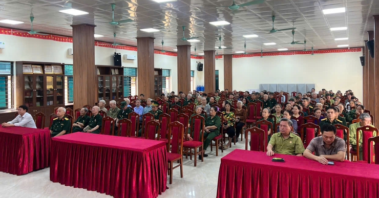 HỘI CỰU CHIẾN BINH XÃ VĨNH THANH TỔ CHỨC THÔNG TIN THỜI SỰ NHÂN KỶ NIỆM 30/4- Ảnh 2.