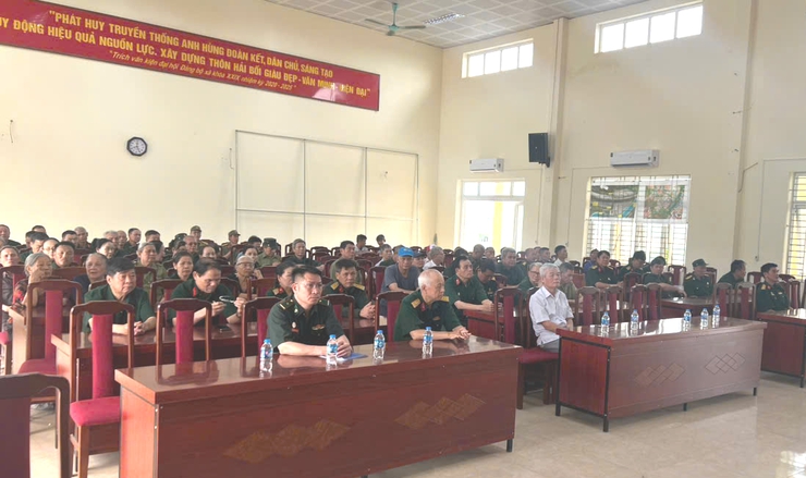 HỘI CỰU CHIẾN BINH XÃ VĨNH THANH TỔ CHỨC THÔNG TIN THỜI SỰ NHÂN KỶ NIỆM 30/4- Ảnh 4.